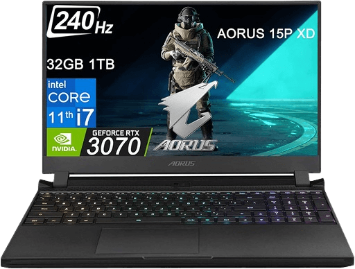 240hz laptops Aorus