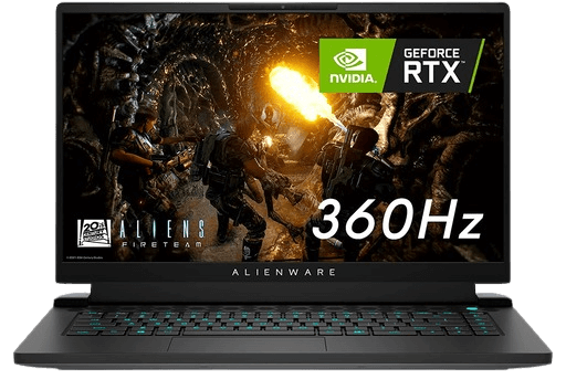 360hz laptops Alienware