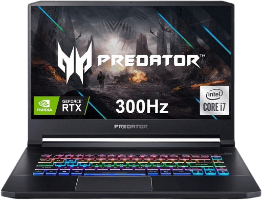 480hz Predator laptops